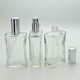 D&B Yol Boş Parfüm Şişesi 100 Ml (3 Adet) İçbükey (Tekrar Doldurulabilir) Metal Valf Ve Kapak Boş Şişe