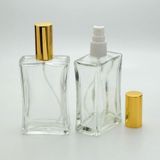 D&B Yol Boş Parfüm Şişesi 100 Ml (5 Adet) İçbükey (Tekrar Doldurulabilir) Metal Kapak Plastik Valf İçbükey Boş Şişe