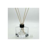 D&B Yol Boş Parfüm Şişesi 110 Ml (3 Adet) Kare Bambu Boş Şişe
