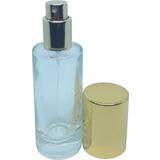 D&B YOL Boş Parfüm Şişesi 20 ml (3 ADET) (TEKRAR DOLDURULABİLİR) Boş Şeffaf Şişe