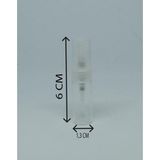 D&B YOL Boş Parfüm Şişesi 3 ml (3 ADET) (TEKRAR DOLDURULABİLİR) Boş Şeffaf Sprey Şişe