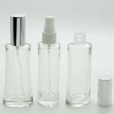 D&B Yol Boş Parfüm Şişesi 50 Ml (10 Adet) Gri Kapak Plastik Valf Eyfel (Tekrar Doldurulabilir) Boş Şişe