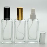 D&B Yol Boş Parfüm Şişesi 50 Ml (10 Adet) Gri Metal Kapak Plastik Valf Iphone (Tekrar Doldurulabilir-Çevirmeli Kapak) Boş Şişe