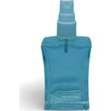 D&B Yol Boş Parfüm Şişesi 50 Ml 5 Adet (Tekrar Doldurulabilir) Şeffaf Kapaklı İç Bükey Boş Şişe