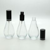 D&B Yol Boş Parfüm Şişesi 70 Ml (2 Adet) (Tekrar Doldurulabilir) Boş Ampul Şişe Siyah Metal Valf Ve Kapak