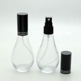 D&B Yol Boş Parfüm Şişesi 70 Ml (4 Adet) (Tekrar Doldurulabilir) Boş Ampul Şişe Siyah Kapak Plastik Valf