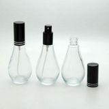 D&B Yol Boş Parfüm Şişesi 70 Ml (6 Adet) (Tekrar Doldurulabilir)Boş Ampul Şişe Siyah Metal Valf Ve Kapak