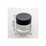 D&B YOL Krem Kavanozu 10 ml (5 Adet) Boş Şeffaf Kutu