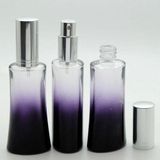 D&B Yol Parfüm Şişesi 100 Ml (2 Adet) (Tekrar Doldurulabilir) Siyah Eyfel Gri Metal Valf Ve Kapak Boş Şişe