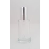 D&B Yol Parfüm Şişesi 100 Ml (3 Adet) (Tekrar Doldurulabilir) Gri Kapak Plastik Valf Eyfel Boş Şişe