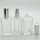 D&B Yol Parfüm Şişesi 30 Ml (5 Adet) Gri Kapak Metal Valf İçbükey (Tekrar Doldurulabilir) Boş Şişe