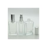 D&B Yol Parfüm Şişesi 50 Ml (10 Adet) Gri Kapak Metal Valf İçbükey (Tekrar Doldurulabilir) Boş Şişe