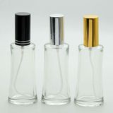 D&B Yol Parfüm Şişesi 50 Ml (2 Adet) (Tekrar Doldurulabilir) Eyfel Siyah Metal Valf Ve Kapak Boş Şişe
