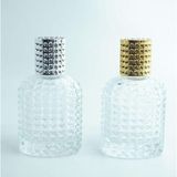D&B Yol Parfüm Şişesi 50 Ml (5 Adet ) Oval Noktalı Kristal(Tekrar Doldurulabilir) Boş Parfüm Şişesi