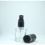 D&B Yol Parfüm Şişesi 7 Ml (5 Adet) (Tekrar Doldurulabilir) Siyah Metal Sprey Ve Kapak Boş
