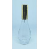 D&B Yol Parfüm Şişesi 70 Ml (4 Adet) (Tekrar Doldurulabilir) Boş Ampul Şişe Sarı Metal Valf Ve Kapak