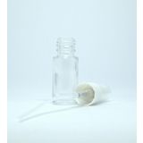 D&B YOL Parfüm Ve Kolonya Şişesi 10 Ml 5 Adet Boş Cam Beyaz Sprey Şişe
