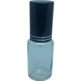D&B Yol Parfüm Ve Kolonya Şişesi 30 Ml 3 Adet (Tekrar Doldurulabilir) Siyah Kapak Boş Plastik