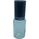 D&B Yol Parfüm Ve Kolonya Şişesi 50 Ml 3 Adet (Tekrar Doldurulabilir) Siyah Kapak Boş Plastik