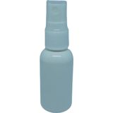 D&B Yol Parfüm Ve Kolonya Şişesi Beyaz 30 Ml 5 Adet (Tekrar Doldurulabilir) Şeffaf Kapak Boş Plastik
