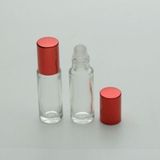D&B Yol Roll-On Parfüm Şişesi 5 Ml (20 Adet) Kırmızı Kapaklı Boş Şişe