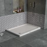 Dbbanyo Dikdörtgen Flat Duş Teknesi 80 *110 * 5 cm - 80 x 110 x 5 cm