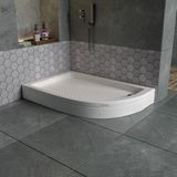 Dbbanyo Sol Asimetrik Duş Teknesi Panelli 80*110*15 cm - 80 x 110 x 15 cm