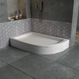 Dbbanyo Sol Asimetrik Duş Teknesi Panelli 80*120*20 cm - 80 x 120 x 20 cm