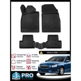 DBC Online Chevrolet Cruze 3D Havuzlu Paspas 2008-2019 Arası Modeller Kokusuz - Siyah