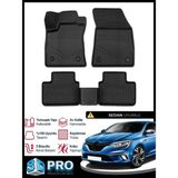 DBC Online Renault Megane 4 3D Pro Havuzlu Paspas 2016 2017 2018 2019 2020 2021 2022 2023 2024 2025 - Siyah