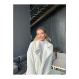 dblovedbrand Peluş Kapşonlu Yumoş Kürk Kaban Db-32