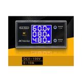 DC 0-100V 10A Digital Voltmetre Ampermetre ve Wattmetre DeekRobot 0-1000W Mavi Lcd