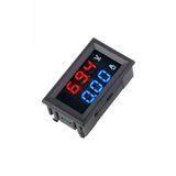 Dc 0-100V 10A Dijital Voltmetre Ampermetre Dsn-Vc288 Mavi Kirmizi