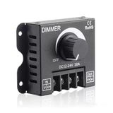 DC 12V 24V 30A Led Sürücü Dimmer 360W 720W Voltaj Ayarlı Ampul