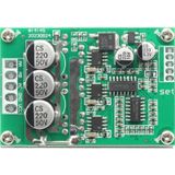 Dc 12v 36v 15a 500w Fırçasız Motor Sürücü Soğutucu Pwm Bldc Hız Kontrol Kartı İleri Geri Yön