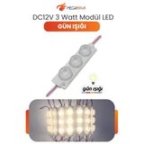 Dc 12V 3W Gün Işığı Modül Parmak Led Su Geçirmez Tabela Aydınlatma Dekoratif Led Modül 5 Adet