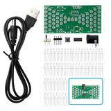 Dc 5V Led Elektronik Kum Saati Smd Chip Kendin Yap Hobi Devresi Dıy Lehimleme Kiti Demonte(Montesiz)