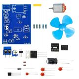 Dc 5V Ne555 Dıp Fan Dc Motor Hız Kontrol Kendin Yap Hobi Devresi Dıy Lehimleme Kiti Demonte(Montesiz)