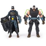DC Comics, Batman Adventures savaş paketi, Bane ve Batman aksiyon figürleri seti, 14 zırh aksesuarı, 12 inç süper kahraman çocuk oyuncağı, erkek ve kız çocukları için