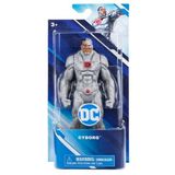 DC Comics Cyborg Gri ve Kırmızı Aksiyon Figürü Spin Master 15 Cm