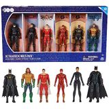 DC Comics Tiyatro Çoklu Paket, Sınırlı Sayıda 6 Süper Kahraman Aksiyon Figürleri, WB Yıldönümü Koleksiyonu, 3 Yaş ve Üzeri Erkekler için Süper Kahraman Çocuk Oyuncakları