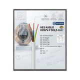 DC-ELEKTRO HES KABLO 3x2.5 TTR YÜZDE 100 TAM BAKIR YÜZDE 100 TSELİ (1 METRE FİYATIDIR)