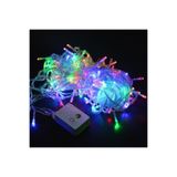 DC GRUP Led Fişli Lamba 10 Metre 100 Led Renkli Yılbaşı Çam Ağacı Süsü Renkli Işık