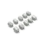 Dc Motor 3v-6v Mikro Hobi Motoru Deney Seti Robotik Proje Oyuncak Motoru Küçük Güçlü Motor 10 Adet