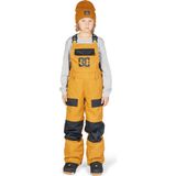 Dc Roadblock Youth Bib Erkek Çocuk Kahverengi Snowboard Pantolonu - Sarı - 12 Yaş