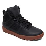 DC Shoes Erkek Pure Hi bot ayakkabısı, Siyah Saksı, 44 EU