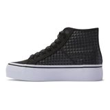 DC Shoes Kadın Manuel Hi Platform Spor Ayakkabı, Gri Savaş Gemisi Silahı Metal, 40.5 EU