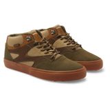 DC Shoes Kalis Vulc Mid Wnt erkek spor ayakkabısı, Kahverengi Dk Chocolate, 44.5 EU