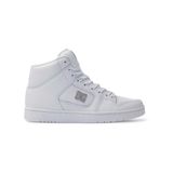 DC Shoes Manteca 4 Hi - Kadınlar için yüksek kaliteli deri ayakkabı, Beyaz Gümüş, 39 EU