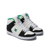 DC Shoes Manteca 4 HiSneaker erkek spor ayakkabısı, Siyah Beyaz Yeşil, 40 EU